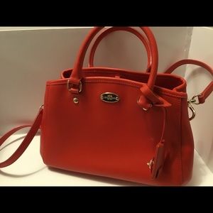 Red Coach Handbag